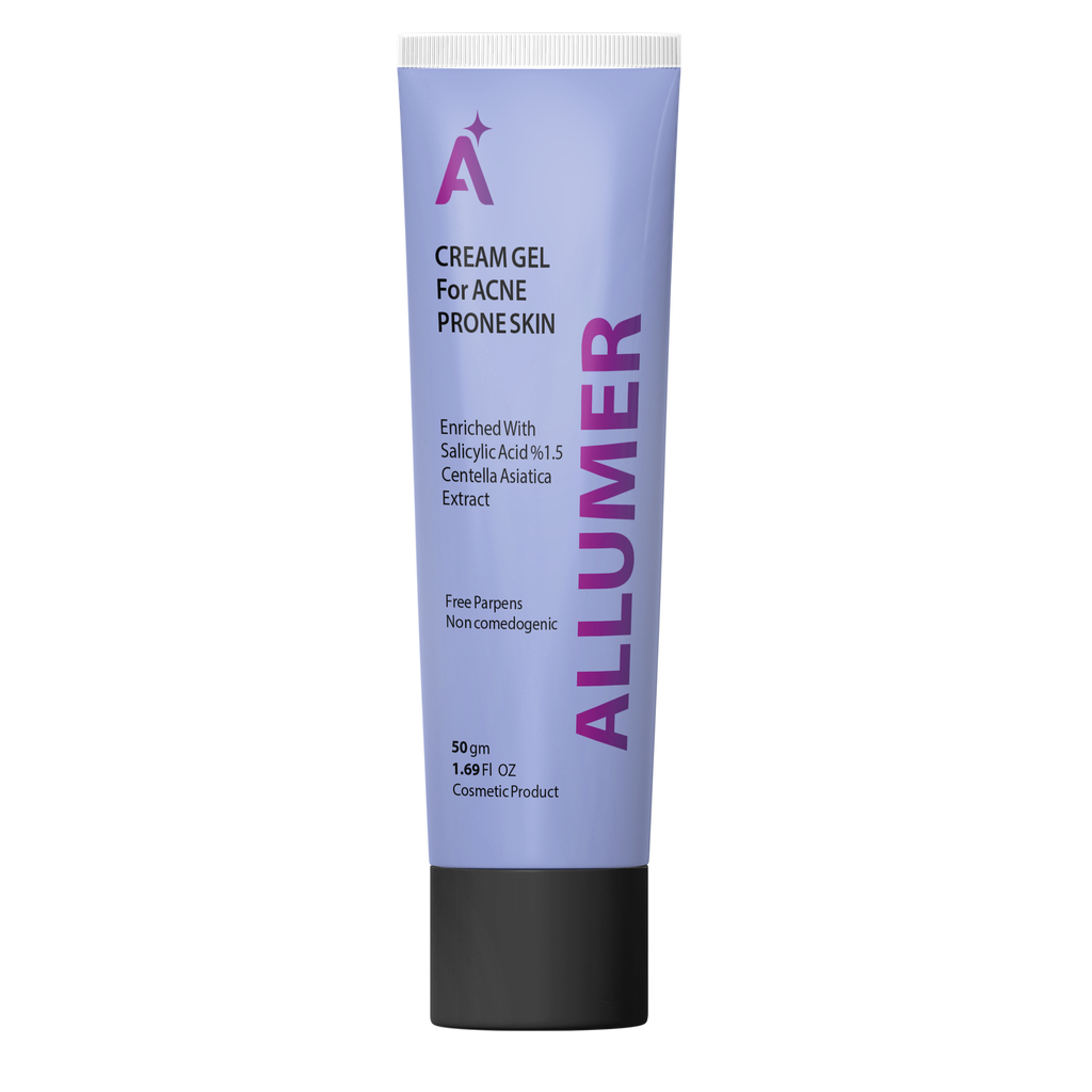 Allumer Cream Gel for acne prone skin 50 Milliliter