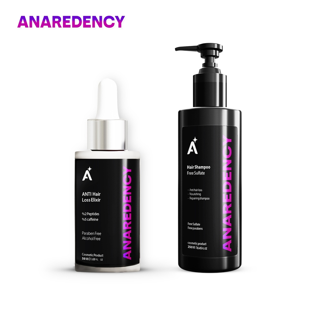 ANAREDENCY ANTI HAIR LOSS ELIXIR 50ml+Hair Oil Replacement Leave-in 220ml