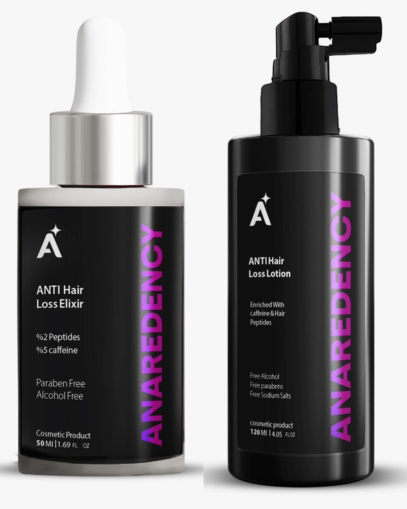 ANAREDENCY ANTI HAIR LOSS ELIXIR 50ml +ANTI HAIR LOSS Lotion