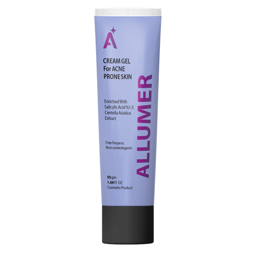 Allumer Cream Gel for acne prone skin 50 Milliliter